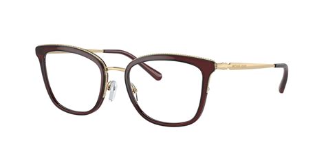 Michael Kors MK3032 Coconut Grove Dark Red Eyeglasses